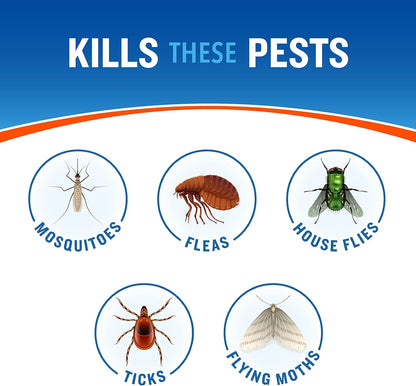 Cutter Backyard Bug Control Spray Concentrate (3 Pack), Kills Mosquitoes, Fleas & Listed Ants, 32 fl Ounce