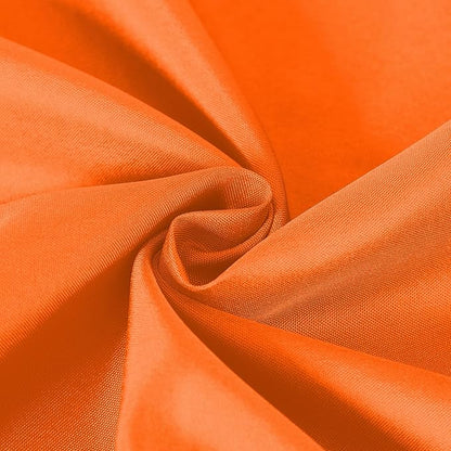 Rectangle Tablecloth 60x120 inch Washable Polyester Fabric Table Cloth for Wedding Party Dining Banquet Decoration（60x120, Orange）