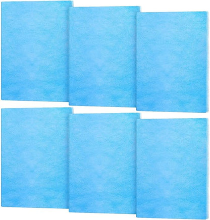 Frienda 6 Pcs Washable Reusable Furnace & Air Conditioner Filter Merv 6 Replacement Cut to Fit Ac Filters for HVAC Furnace Vents(25 x 16 inch)