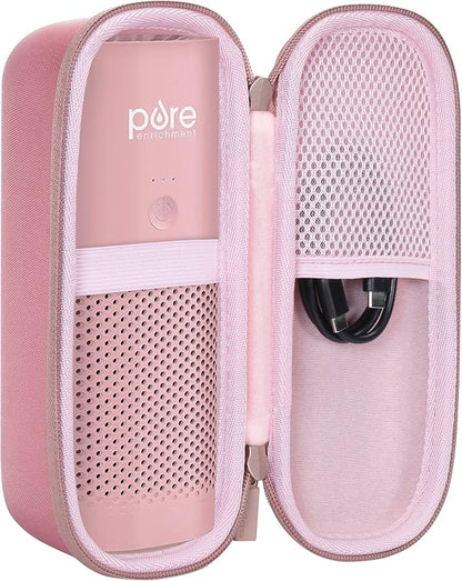 co2CREA Hard Case compatible with Pure Enrichment PureZone Mini Portable Air Purifier (Blush Case)