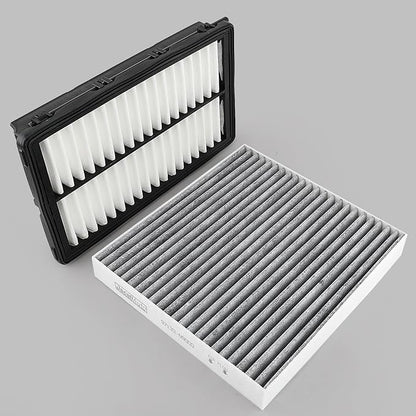 Engine & Cabin Air Filter Set for Hyundai Santa(2021-2025), Sonata(2020-2025), Tucson(2022-2025), Sport-age(2023-2024), K5(2021-2025), Sorento(2021-2025); Replace 28113-L1000, 97133-L1000