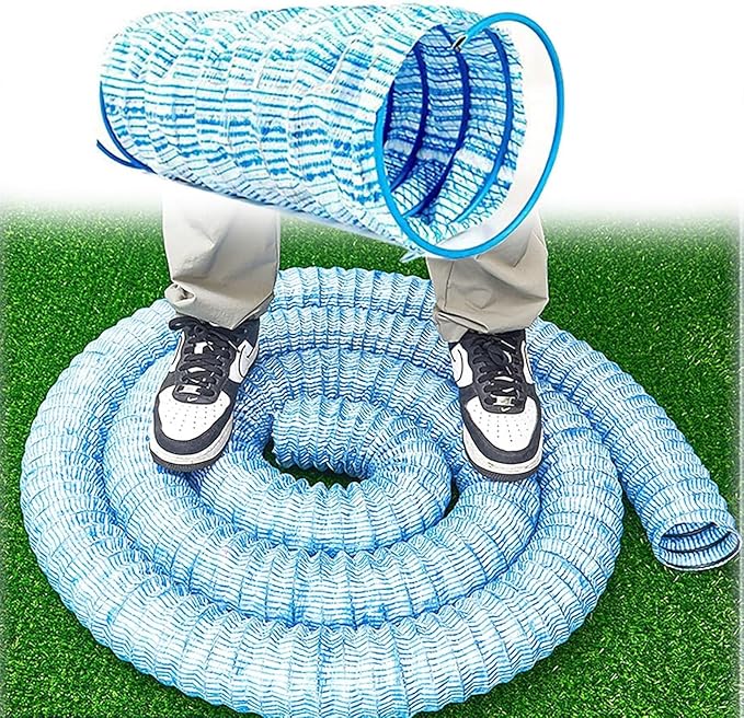 Commercial French Drain Pipe for Water Drainage, Construction Site/Sports Field Perforated Pipes & Weeping Tile, Dia 2in 3.9in 5.9in Wide Underground Drainage Systems(Dia10cm/3.9in,Long 20m/65.6ft)