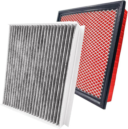 JTBU150-10262 Engine and Cabin Air Filter for F-150(2015-2023),Navigator(2018-2024),EXPEDITION(2018-2024) (V6-3.5L)