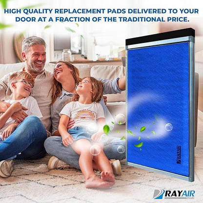 RAYAIR SUPPLY 20 x 21.625 Replacement Filter Pads Compatible with Dynamic Air Cleaner (3 Pack) (20 x 21 5/8)