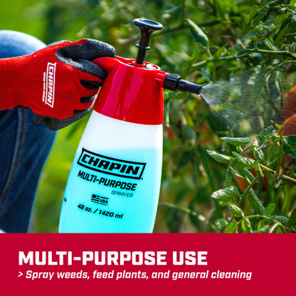 Chapin 48oz Handheld Sprayer, Anti-Clog for Continuous Spray