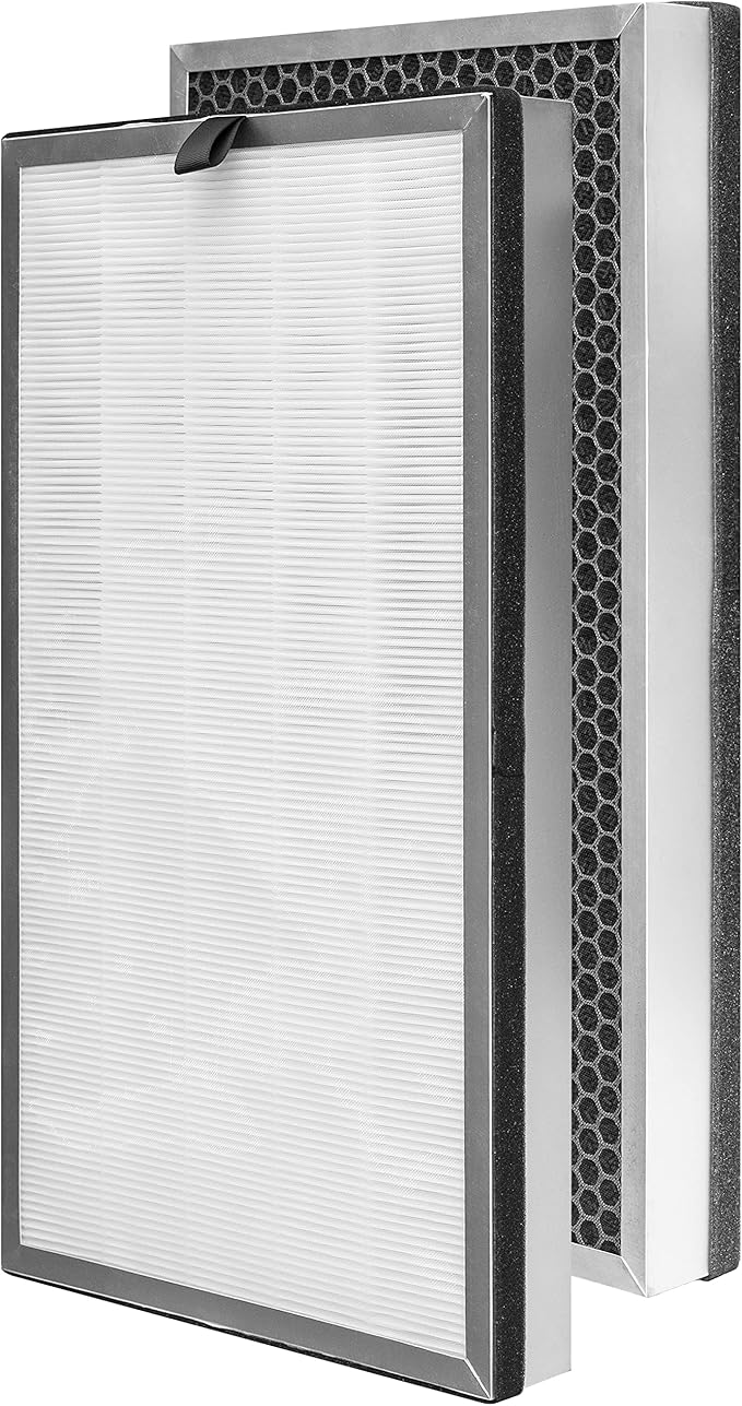 Replacement Filter, Compatible with MA Series 112 V2.0 Air Purifier,3 in 1 Pre-filter, H13 True HEPA Filter and Activated Carbon Filter, 2 Pack