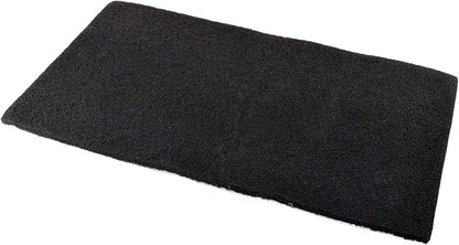 HQRP Cut to fit Activated Carbon Filter Media Pad 18x10 for Aquariums, Terrariums, Hydroponic Systems and Pond, Compatible with Deep Blue Professional ADB41002 Carbon Pad Replacement