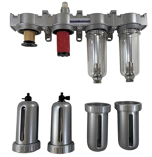 THB 4 Stage Ultra Clean Compressed Air Filter Dryer Combination (1/2" NPT)