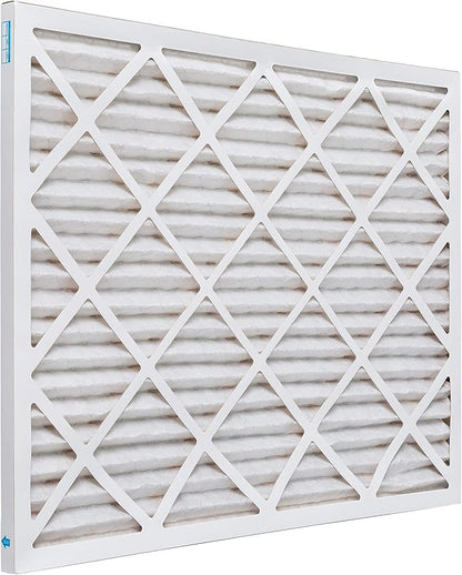 Aerostar 24x30x1 MERV 13, Pleated Air Filter, 23 1/2" x 29 1/2" x 3/4", Box of 6, Made in the USA