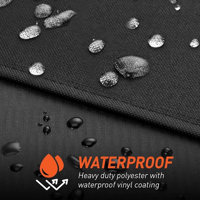 Waterproof Pellet Grill Cover Compatible with Traeger Pro 34 Series - Full Length Heavy Duty Wood Pellet Smoker Covers for Texas Elite, Pro 780, Outdoor Barbecue Grill Protector