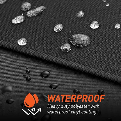 Waterproof Pellet Grill Cover Compatible with Traeger Pro 34 Series - Full Length Heavy Duty Wood Pellet Smoker Covers for Texas Elite, Pro 780, Outdoor Barbecue Grill Protector