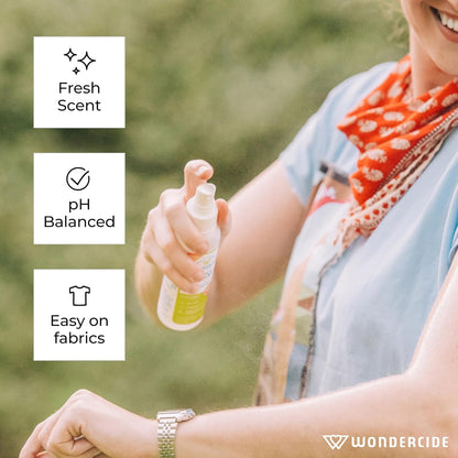 Wondercide - Mosquito, Tick, and Insect Repellent with Natural Essential Oils - DEET-Free Bug Spray and Killer - Safe for Family - Lemongrass 2-Pack of 4 oz Bottle