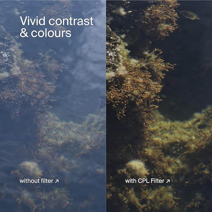 Urth 37mm UV, Circular Polarizing (CPL), ND8, ND1000 Lens Filter Kit (Plus+)