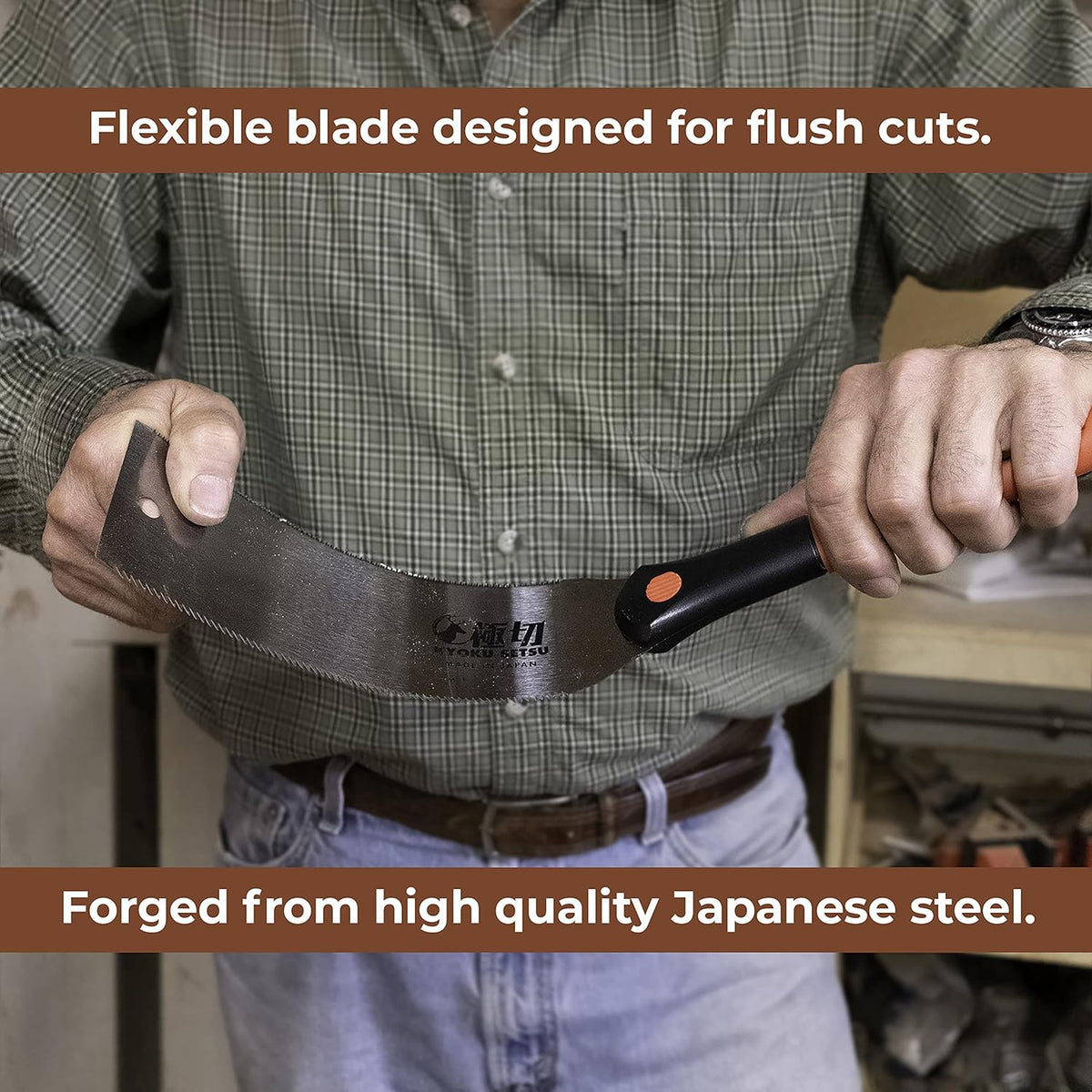 Great Neck Kyoku Setsu Japanese Ryoba Double-Edged Pull Cut Saw, Ultra Fine Saw, Detail Hand Saw, Double Edge Saw, Japanese Wood Saw