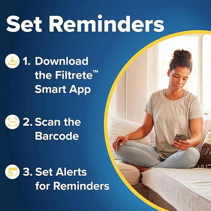 Filtrete 12x20x1 AC Furnace Air Filter, MERV 13, MPR 1900, Premium Allergen, Bacteria & Virus Filter, 3-Month Pleated 1-Inch Electrostatic Air Cleaning Filter, 2-Pack (Actual Size 11.81x19.81x0.78 in)