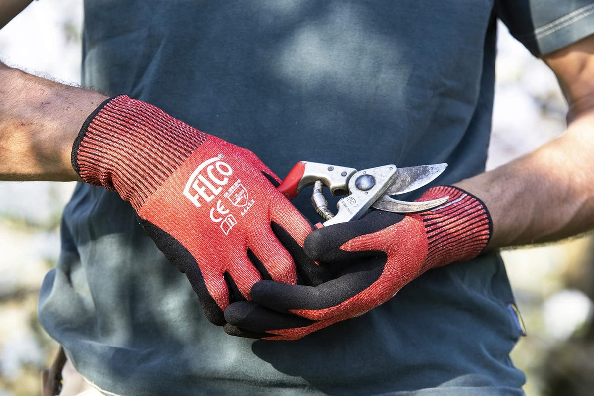 Felco F7 Pruning Shears – 26" Swiss-Made Garden Clippers with Rotating Handle for Reduced Fatigue | Hand Pruners for Gardening | Garden Tool Cutter with Precision Bypass Blade, Aluminum Handles