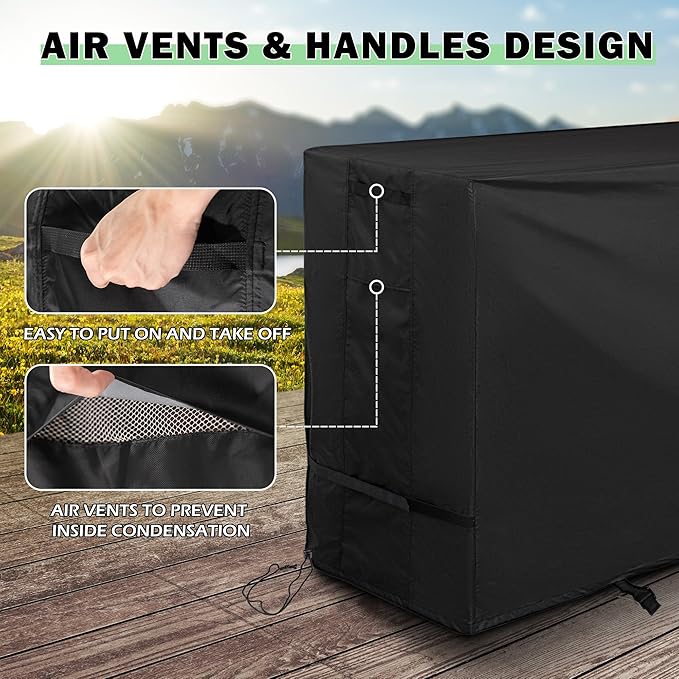 Grill Cover for Blackstone Culinary 30" Griddle 1934 2092 2163 1855 1858 2257, Outdoor Flat Top Griddle Cover for Blackstone Original 28in Griddle 2287