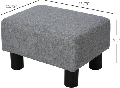 Designer Style Rectangular Footrest Ottoman