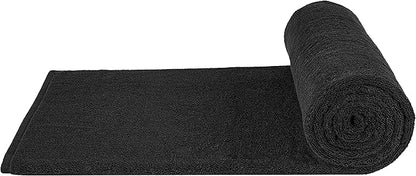 Cotton Paradise 100% Cotton 40x80 Oversized Bath Sheet, Extra Large Turkish Bath Towels for Bathroom, Black Bathsheet
