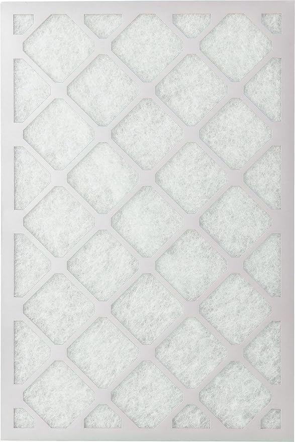 Nordic Pure 12x12x1 (Actual Size: 11 3/4 x 11 3/4 x 3/4) Poly Green MERV 6 AC Furnace Air Filters – Reduces Dust, Pollen, Pet Dander & Allergens – 4-Pack