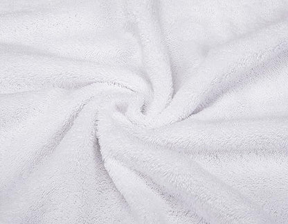 American Soft Linen Premium 3 Piece Towel Set, 1 Bath Towel 1 Hand Towel 1 Washcloth, 600 GSM 100% Cotton Turkish Towels for Bathroom, White Towel Set