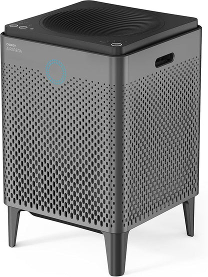 COWAY Air Purifier for Home Large Room Up to 3,120ft², Washable Pre-Filter and HEPA Filter for Smoke, Allergies, Pet Dander, Odor, AQI, Auto & Sleep Mode, Timer, 5yr Warranty, Airmega 400(G)