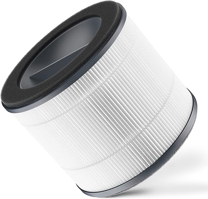 AP-T10FL Replacement Filter Compatible with HoMedics Air Pu-rifier Filter Replacement for AP-T10-WT AP-T10-BK TotalClean 4-in-1 Tower Series with Activated Carbon HEPA-Type Filters, 1 Pack