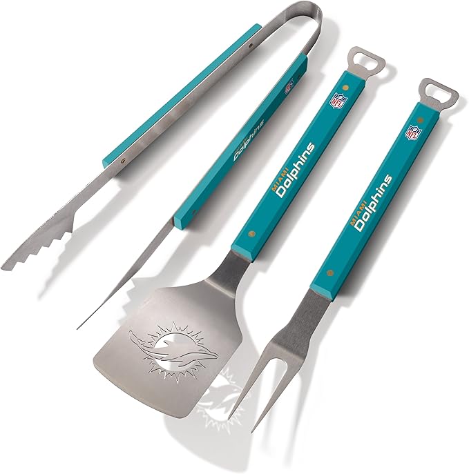 YouTheFan NFL Spirit Series 3-Piece BBQ Set