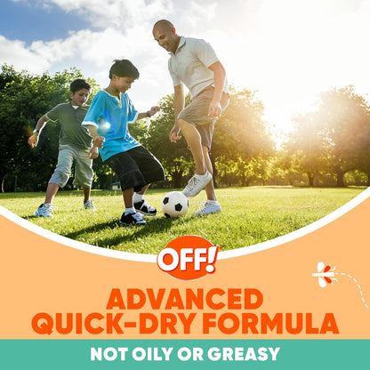 OFF! FamilyCare Insect & Mosquito Repellent Aerosol, Smooth and Dry Formula Bug Spray, Provides up to 6 Hours of Protection, 4 oz