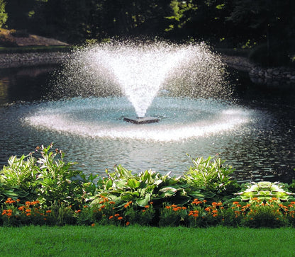 Scott Aerator DA-20 Display Pond Aerator - 1 Horse Power 115V 100ft Cord | Aerating Pond Fountain for up to 1 Acre Ponds | Pond Aerator Pump for Small Ponds | Pond Aeration Systems
