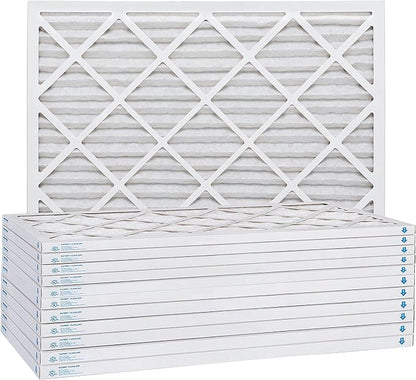 10x24x1 AC and Furnace Air Filter by Aerostar - MERV 13, Box of 12