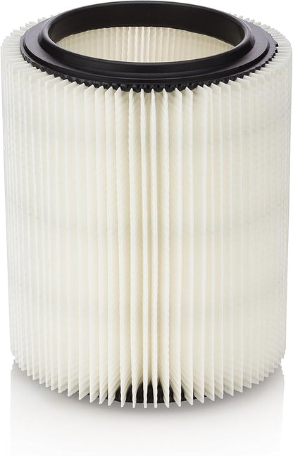 Replacement Filter for Craftsman and Ridgid Shop Vacs Part #s 9-17816, 9-17912 & Part #s VF4000, VF5000, 1 Pack, Deluxe Fine Particle Filter