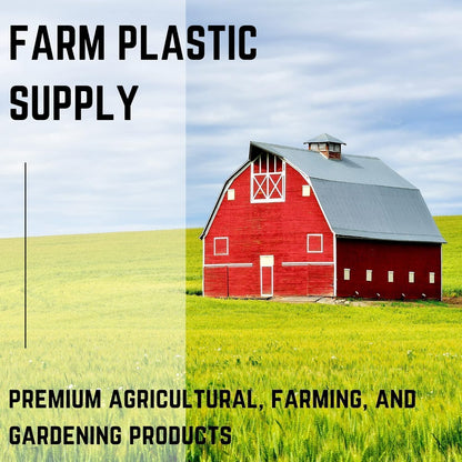 Farm Plastic Supply - Crawl Space Vapor Barrier - 10 Mil - Black Vapor Barrier, Thick Plastic Sheeting, Heavy Duty Polyethylene Film, Drop Cloth Covering for Crawlspace, Basement (20' x 100')