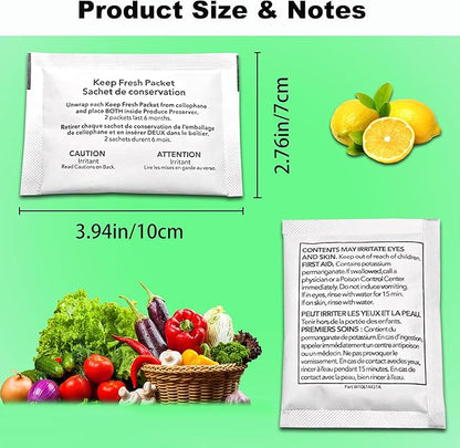 W10346771A Produce Preserver Filter, Compatible with Whirlpool W11462816, P1KL6S1CS, P1FB6S1, 2117689, AH3503014, AH3503014, EA3503014, PS3503014, P1KC6R1 (4)
