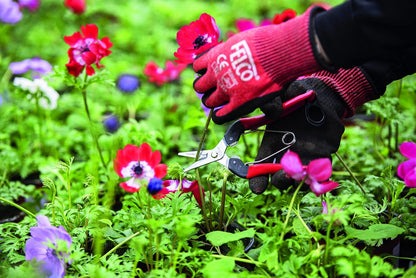 Felco F321 Pruning Snips – 7" Swiss-Made Garden Clippers with Curved Blade & Rounded Tip | Pruning Shears for Gardening | Garden Snips and Pruners with Carbon Steel Blade, Sap Groove