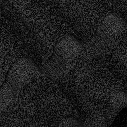Chakir Turkish Linens, 100% Cotton Premium Quality Turkish Bath Sheets (35''x70'' Large Bath Sheet Towels - Black)