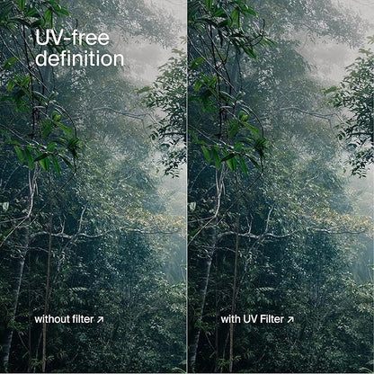 Urth 46mm 4-in-1 Lens Filter Kit (Plus+) - UV, CPL, Neutral Density ND8, ND1000, Multi-Coated Optical Glass, Ultra-Slim Camera Lens Filters