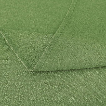 NLMUVW Round Table Cloth 36 Inch, Olive Green Linen Tablecloth Rustic Small Table Cover Water Resistant for Kitchen Dining Coffee