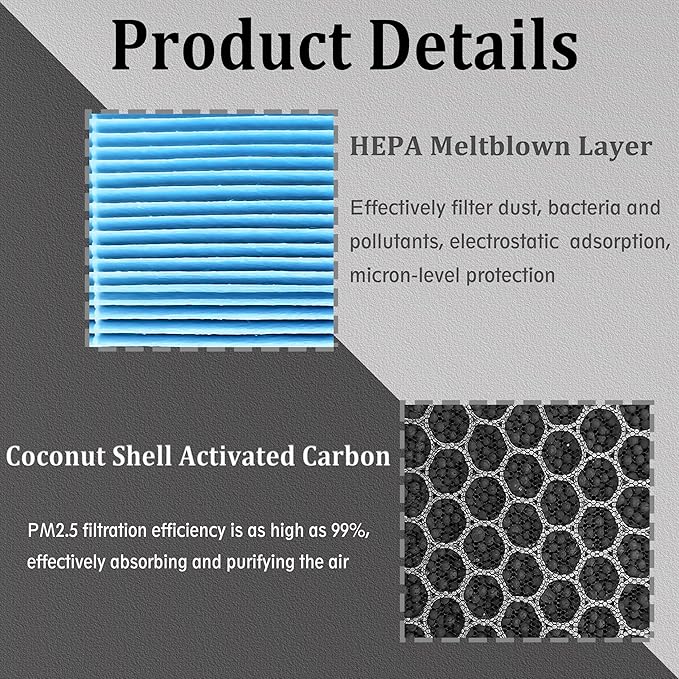 CF11966 Dedicated Cabin Air Filter With Activated Carbon For Impala Malibu Camaro Colorado Corvette Cruze Equinox Sonic Suburban Tahoe Trailblazer Traverse
