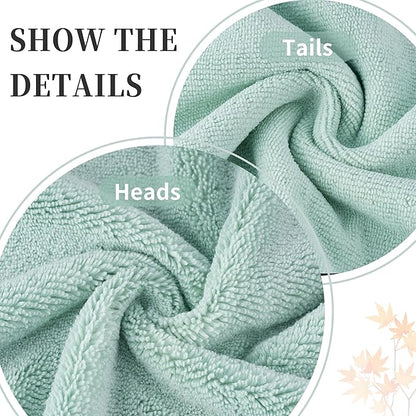 New Microfiber Bath Towel Set, 3 Piece, Oversize, Quick Dry, Lint Free, Includes Body, Hand and Face Towels