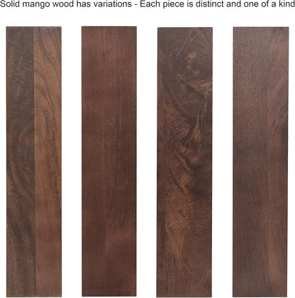 Kate and Laurel Jakob Modern Wooden Round Side Table; 12 x 24; Walnut Brown; Circle Pedestal Table for Use as Bedroom Nightstand; Indoor Plant Stand; or Decorative Living Room Table