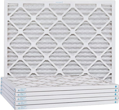 Aerostar 24x28x1 MERV 13, Pleated Air Filter, 24x28x1, Box of 6, Made in the USA