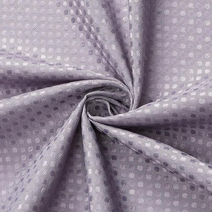3 in 1 Long Purple Shower Curtain Set-72 W x 78 H, Lavender Waffle and PEVA Liner Set with 12 Stainless Steel Hooks, Waterproof Fabric for Bathroom