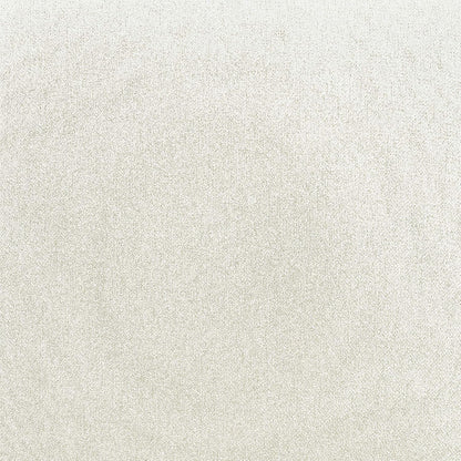 Amazon Basics Small Ottoman Foot Rest, Mid-Century Modern X Square Polyester Foot Stool, Linen, Ivory White, 18" D x 19.8" W x 18.3" H