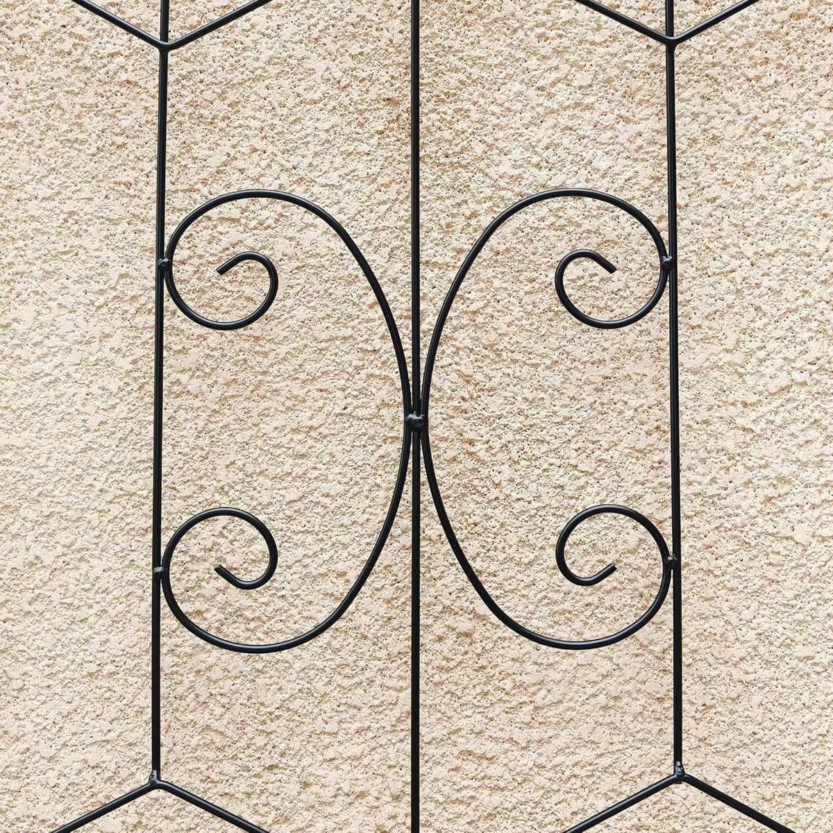 4 Pack 87x20in Garden Trellises with Black Metal Coating, Trellis for Climbing Plants Outdoor, Roses, Vines, Flowers, and Vegetables.