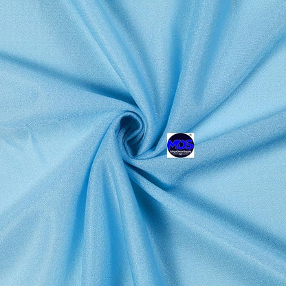 MDS 20 Pack 10ft Chiffon Table Runner 29 x 120 Inches Sheer Wedding Runner Romantic Rustic Table Runner for Wedding Decorations, Birthday Parties, Bridal Shower Party Arch Decor -Turquoise