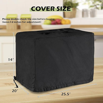 Pellet Grill Cover for Pit BOSS 10697 Table Top Wood Grill, Pellet Smoker Cover for Pit Boss Portable 150 Pellet Grill PB150PPG, Protective Cover for Portable Smoker
