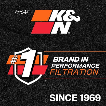 K&N Engine Air Filter: Long Life 18,000 Mile Replacement Air Filter: Compatible with 2010-2019 Jeep/Dodge SUV V6/V8 (Grand Cherokee, Durango), KNA-2457