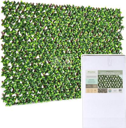NatraHedge Artificial Ficus Leaf Expandable Lattice