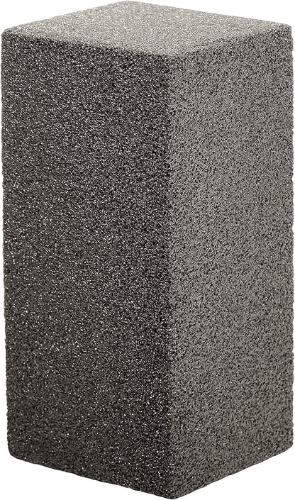 Non-Toxic Restaurant-Grade Grill Cleaning Brick 1 Pk. Reusable Non-Scratch Pumice Stone Bricks for Smokers, Flat Top Grills BBQ Grates Flattops and Cast Iron. Best Griddle Cleaner Tool Block.